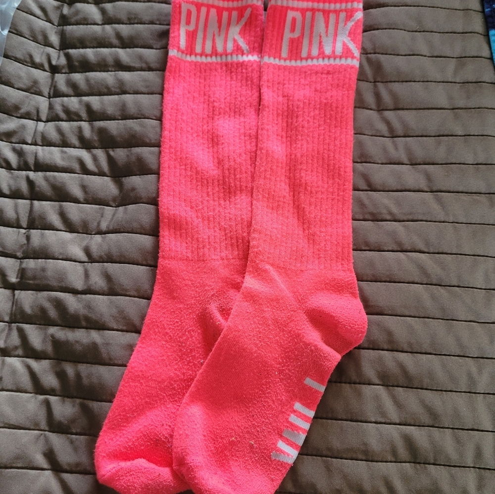 PINK Victoria's Secret Pink Casual Socks